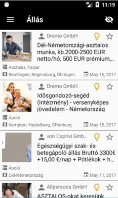 Németországi Magyarok android App screenshot 4